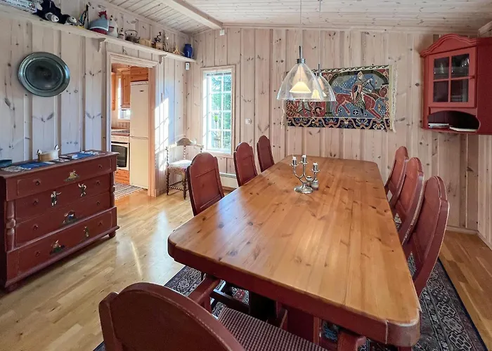 Stunning In With Sauna Сasa de vacaciones Sjusjoen